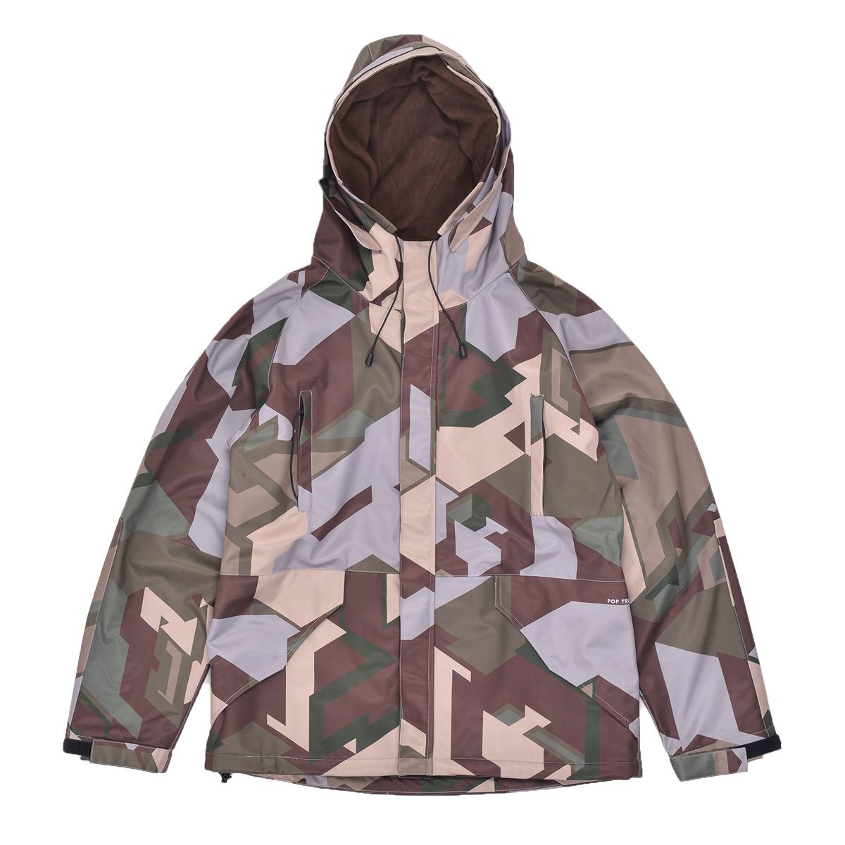 desert camouflage parka